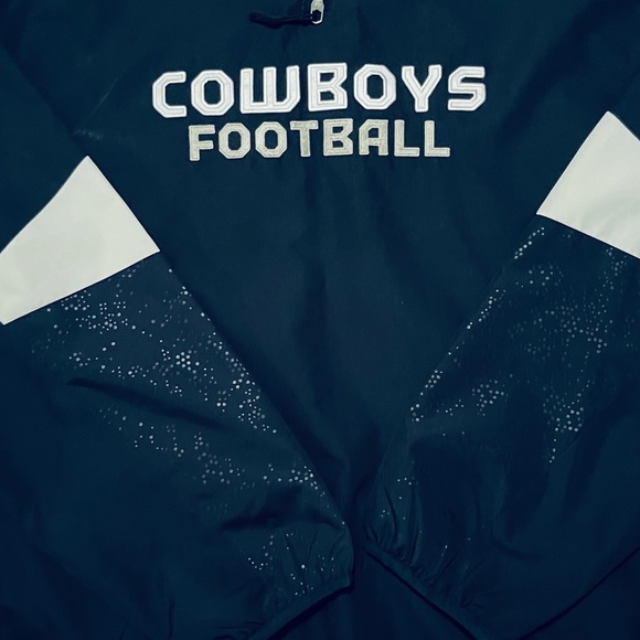 NFL REEBOK COWBOYS Jacket/Windbreaker - Picture 3 of 5